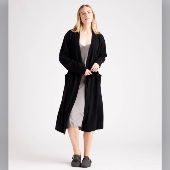 Quince Mongolian Cashmere Belted
Robe/Cardigan - Picture 6 of 13